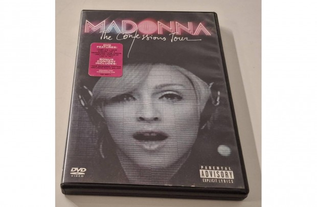 Madonna: The Confessions Tour DVD és CD (eredeti)