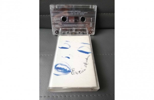 Madonna - Erotica (eredeti kazetta eladó)