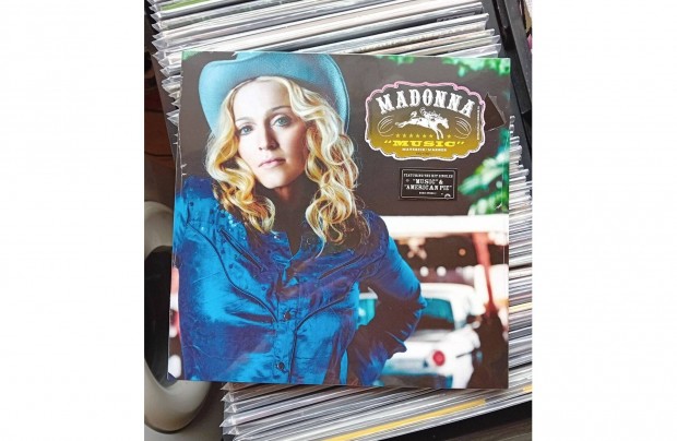 Madonna - Music Bakelit Lemez LP Bontatlan