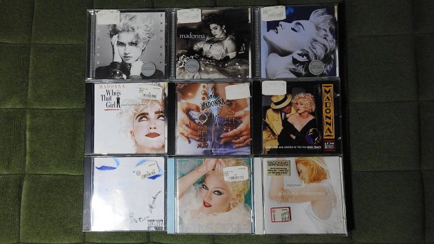 Madonna cd-dvd gyjtemny