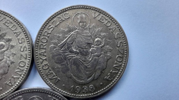 Madonna ezüst 2 pengő 1938