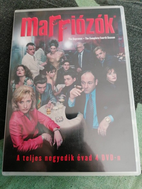 Maffizk - The Sopranos negyedik vad 4 dvd 