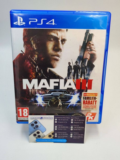 Mafia 3 PS4 Garancival #konzl0100