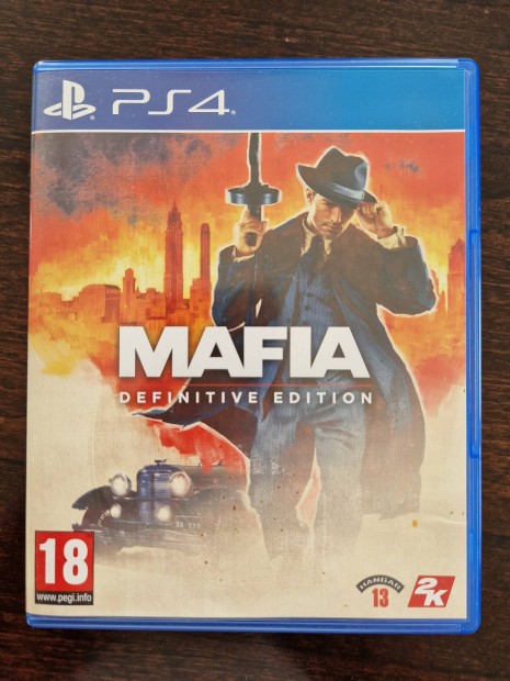 Mafia Definitive Edition PS4 s PS5 jtk elad