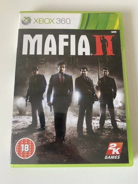 Mafia II Xbox One Kompatibilis eredeti Xbox 360 jtk