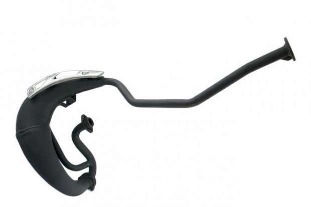 Magas elhelyezs kipufog Derbi Senda 2005 utni modellekhez