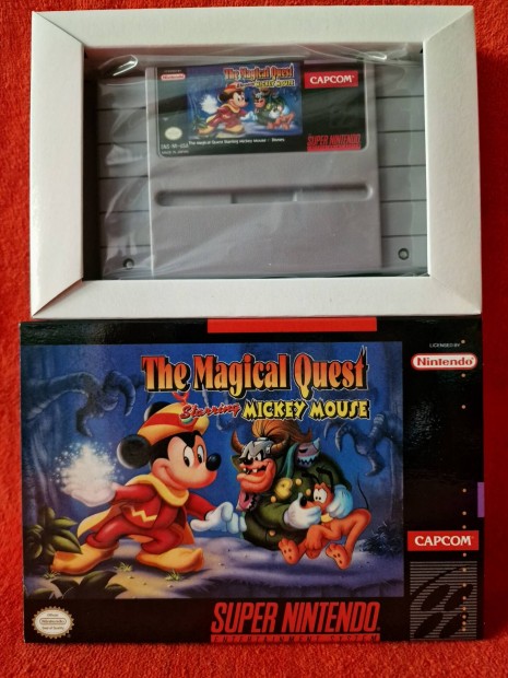 Magical Quest Mickey Mouse NTSC USA Super Nintendo jtk SNES