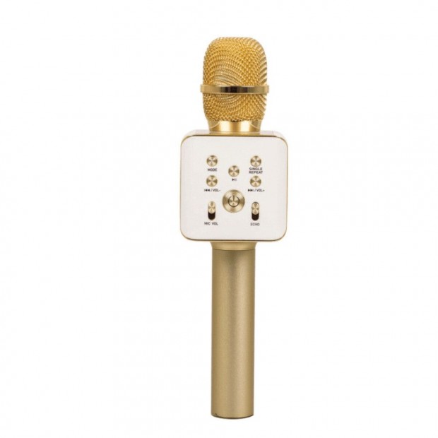Maginon BKM-5 Gold Bluetooth / microSD TF Karaoke mikrofon beptett