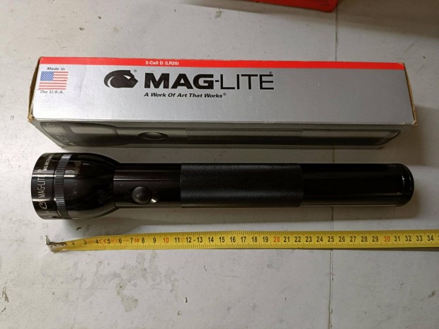 Maglite 3cell D elemlmpa 31cm