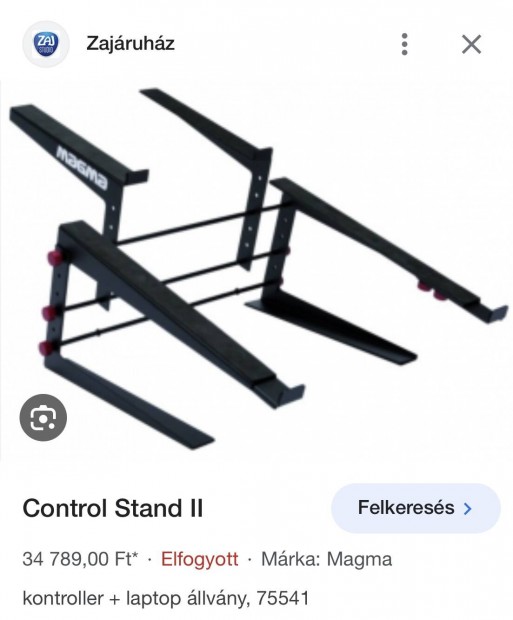 Magma Control-Stand Black