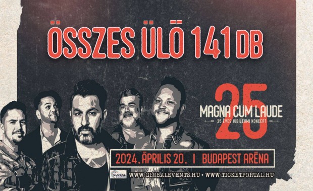 Magna Cum Laude 25. jubileumi koncert / Budapest / 04.20