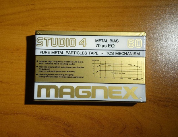 Magnex Studio4 60 bontatlan metl kazetta 1980