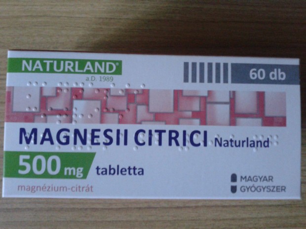 Magnzium tabletta - 60db