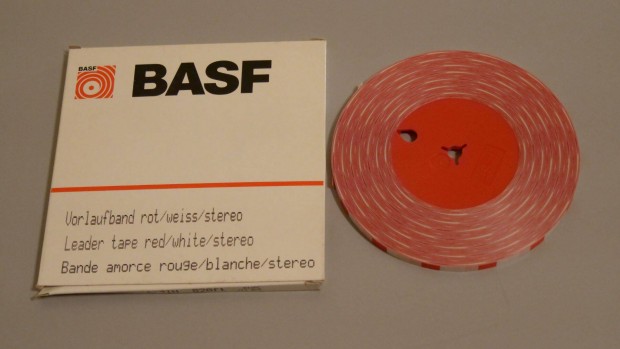 Magnszalag befut BASF ( leader tape )250m