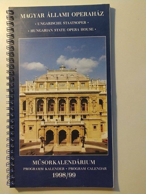 Magyar llami Operahz Msorkalendrium1998/99