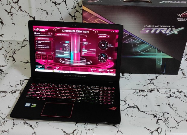 Magyar Asus ROG Gamer Laptop Gyri Dobozos!