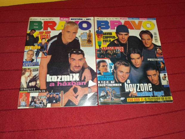 Magyar Bravo magazinok (1999)