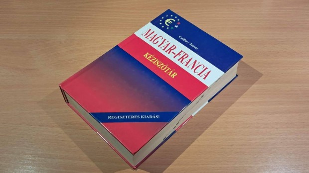 Magyar-Francia kéziszótár könyv - XII. kerület, Nyelvkönyv, szótár