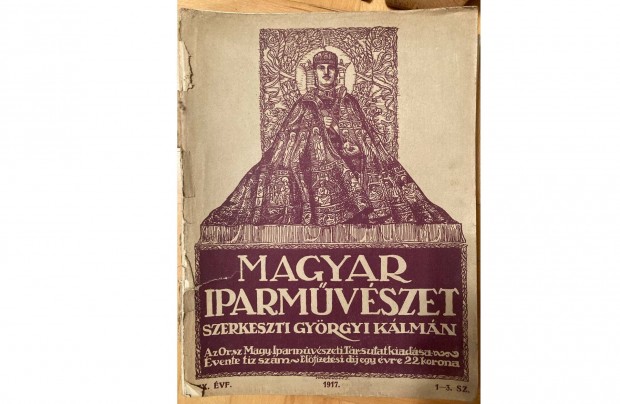 Magyar Iparmvszet 1917-es szmai (14 db.)
