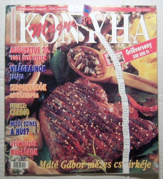 Magyar Konyha 2001/8.szm Augusztus (3kp+tartalom)