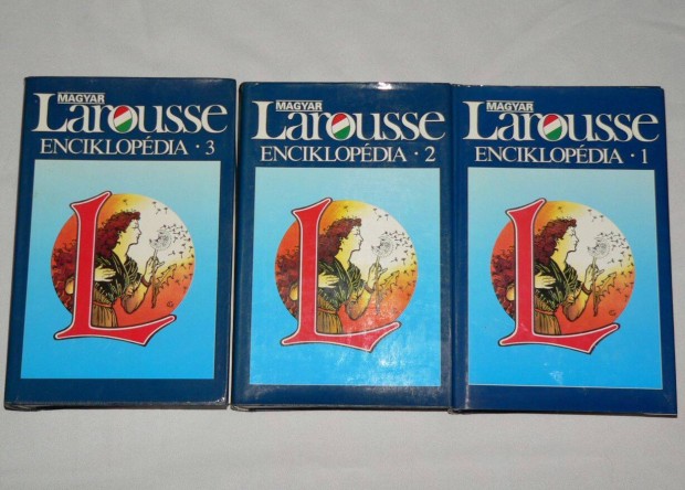 Magyar Larousse enciklopdia 1-3 / knyv enciklopdikus sztr