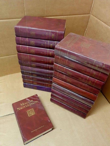 Magyar Nagylexikon Teljes 1-19 �jszer� h�zhozsz�ll�t�ssal