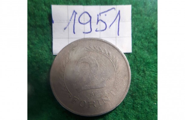 Magyar Npkztrsasg 2 Forint 1951