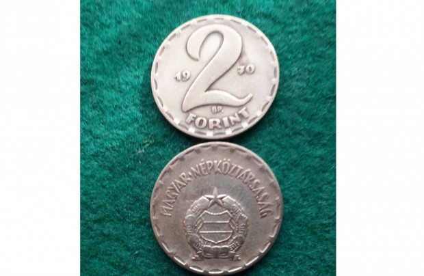 Magyar Npkztrsasg 2 Forint 1970 (Bls)