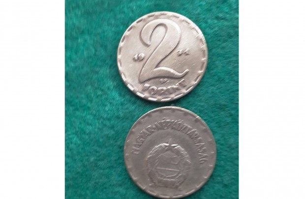 Magyar Npkztrsasg 2 Forint 1971 (Bls)