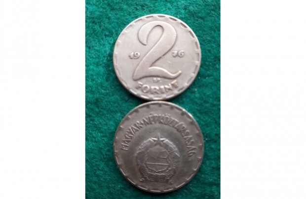 Magyar Npkztrsasg 2 Forint 1976 (Bls)
