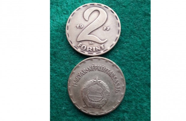 Magyar Npkztrsasg 2 Forint 1977 (Bls)