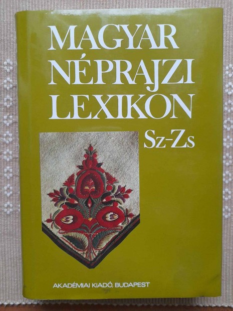 Magyar Nprajzi Lexikon 5. ktet (Sz-Zs)