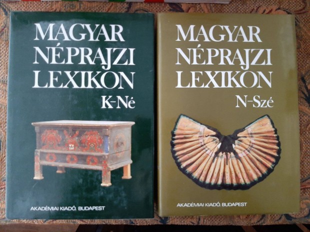 Magyar Nprajzi Lexikon, 3., 4. ktet (egyben 3000.-Ft)