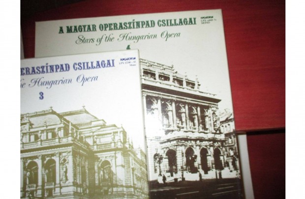 Magyar Operasznpad csillagai dszdobozos vinyl lemezalbum elad