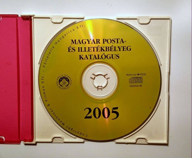 Magyar Posta- s Illetkblyeg Katalgus 2005 CD (teszteletlen)