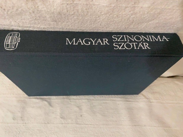 Magyar Szinonima Szótár 1991 -ből , könyv , regény , lexikon