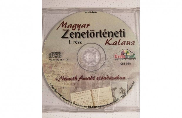 Magyar Zenetrtneti kalauz I rsz (PC CD-ROM) elad!