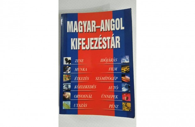 Magyar- Angol kifejezstr knyv elad!