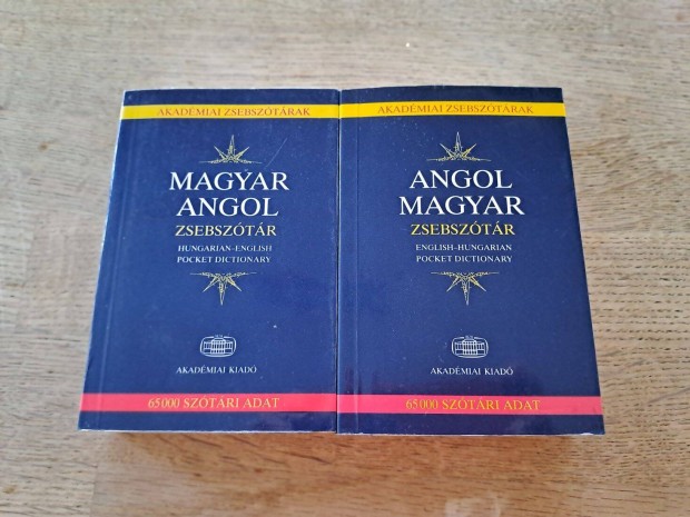 Magyar - angol s Angol - magyar zsebsztr Akadmiai Kiad