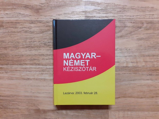 Magyar - nmet kzisztr (az j nmet helyesrsi szablyokkal)