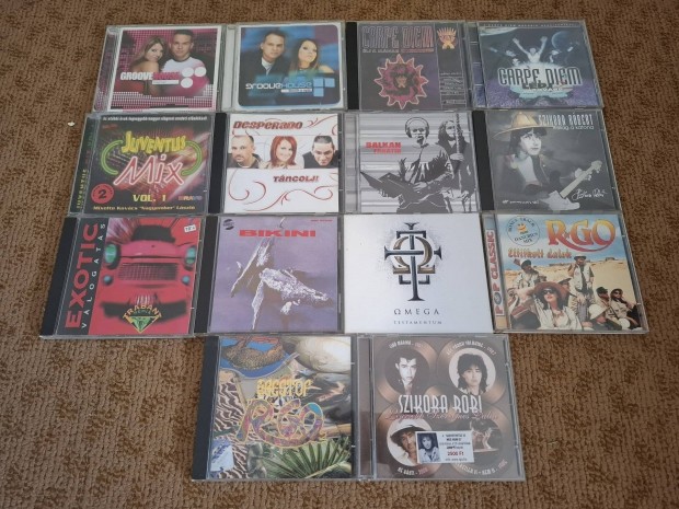 Magyar cd albumok