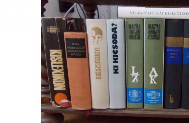 Magyar értelmező kéziszótár I.,II. , Lexikonok