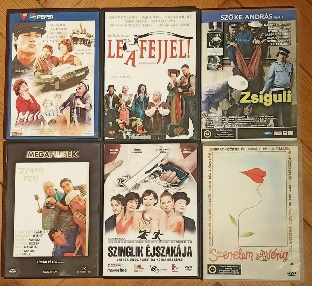 Magyar filmek DVD csomag