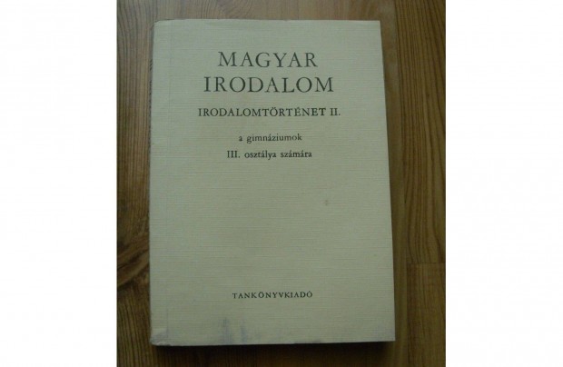 Magyar irodalom. Irodalomtrtnet 11. osztly