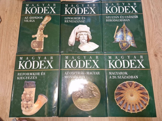 Magyar kdex 1-6 teljes sorozat CD-vel