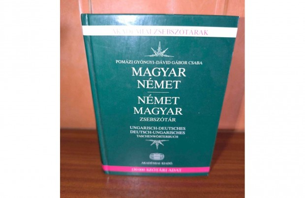 Magyar nmet / nmet magyar zsebsztr