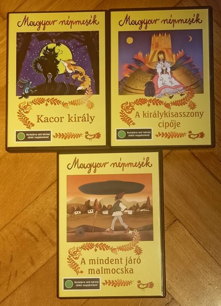Magyar népmesék 3db DVD egyben