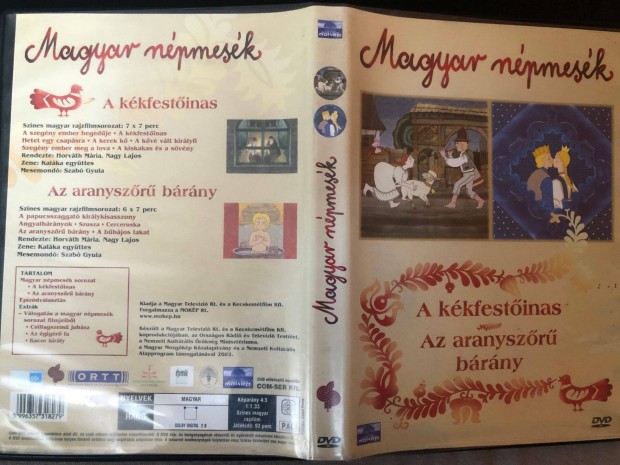 Magyar npmesk A kkfestinas (karcmentes) DVD