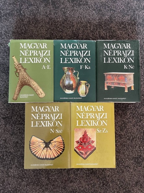 Magyar nprajzi lexikon 1-5. ktet