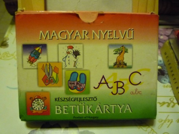 Magyar nyelv ABC kszsgfejleszt betkrtya